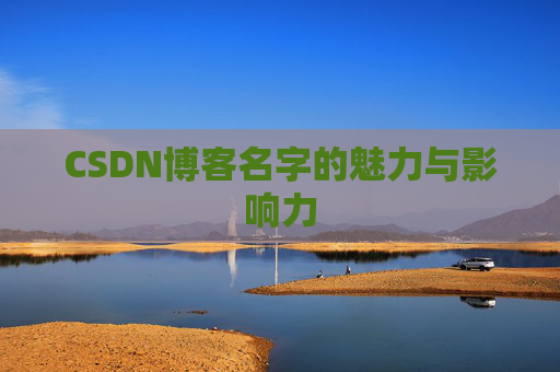 CSDN博客名字的魅力与影响力